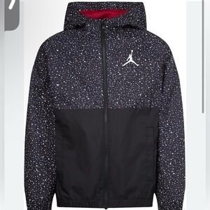 NIKE AIR JORDAN youth size 8/10 Splatter print jacket